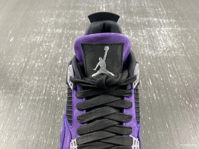 Kicktheory Scott Purple Jordan Suede 4 Travis x Air 0714